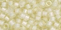 Cc1902 - AIKO Toho Beads 11/0 Tube Cheesecake Pearl Luster (2g)