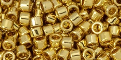 Cc715 - AIKO Toho Beads 11/0 Tube 24K Bright Gold Plate (2g) 1 Cc715 - AIKO Toho Beads 11/0 Tube 24K Bright Gold Plate (2g)
