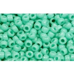 Cc55 - Perles De Rocaille Toho 11/0 Opaque Turquoise (10g)