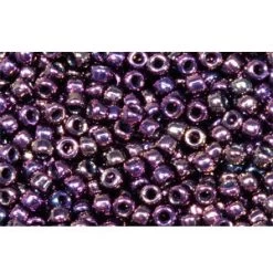 Cc85 - Perles De Rocaille Toho 11/0 Métallic Iris Purple (10g)