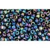 Cc86 - Perles De Rocaille Toho 11/0 Métallic Rainbow Iris (10g)