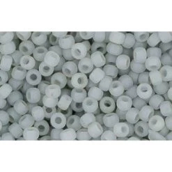 Cc150f - Perles De Rocaille Toho 11/0 Ceylon Frosted Smoke (10g)