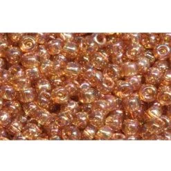 Cc162c - Perles De Rocaille Toho 11/0 Transparent Rainbow Topaz (10g)