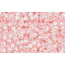 Cc171 - Perles De Rocaille Toho 11/0 Dyed Rainbow Ballerina Pink (10g)