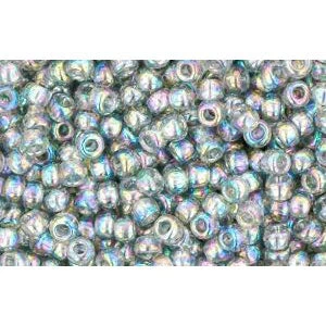 Cc176 - Perles De Rocaille Toho 11/0 Transparent Rainbow Black Diamond (10g) 1 Cc176 - Perles De Rocaille Toho 11/0 Transparent Rainbow Black Diamond (10g)