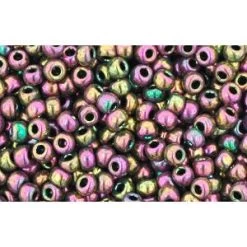 Cc509 - Perles De Rocaille Toho 11/0 Higher Métallic Purple/green Iris (10g)