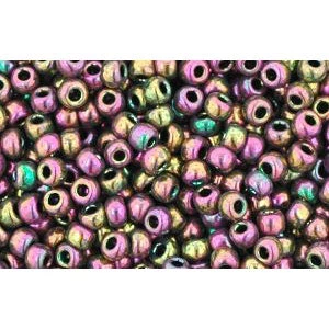 Cc509 - Perles De Rocaille Toho 11/0 Higher Métallic Purple/green Iris (10g) 1 Cc509 - Perles De Rocaille Toho 11/0 Higher Métallic Purple/green Iris (10g)