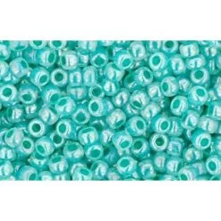 Cc920 - Perles De Rocaille Toho 11/0 Ceylon Light Sea Green (10g)
