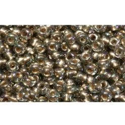 Cc999 - Perles De Rocaille Toho 11/0 Gold Lined Rainbow Black Diamond (10g)