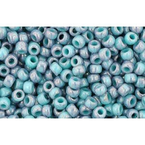 Cc1206 - Perles De Rocaille Toho 11/0 Marbled Opaque Turquoise/ Amethyst (10g) 1 Cc1206 - Perles De Rocaille Toho 11/0 Marbled Opaque Turquoise/ Amethyst (10g)