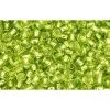 Cc24 - Perles De Rocaille Toho 11/0 Silver Lined Lime Green (10g)
