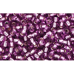 Cc2219 - Perles De Rocaille 2.2mm Silver Lined Light Grape (10g) 1 Cc2219 - Perles De Rocaille 2.2mm Silver Lined Light Grape (10g)