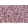 Cc166 - Perles De Rocaille Toho 15/0 Transparent Rainbow Light Amethyst (5g)