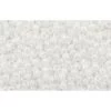 Cc401 - Perles De Rocaille Toho 15/0 Opaque Rainbow White (5g)