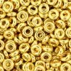 Cc712 - Toho Demi Round 6/0- 4mm Metallic 24K Gold Plated (5g)