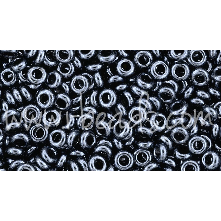Cc81 - Toho Demi Round 8/0 Metallic Hematite (5g) 1 Cc81 - Toho Demi Round 8/0 Metallic Hematite (5g)