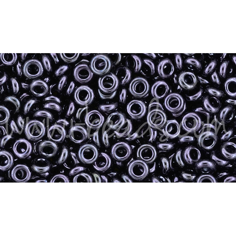 Cc90 - Toho Demi Round 8/0 Metallic Amethyst Gun Metal (5g) 1 Cc90 - Toho Demi Round 8/0 Metallic Amethyst Gun Metal (5g)