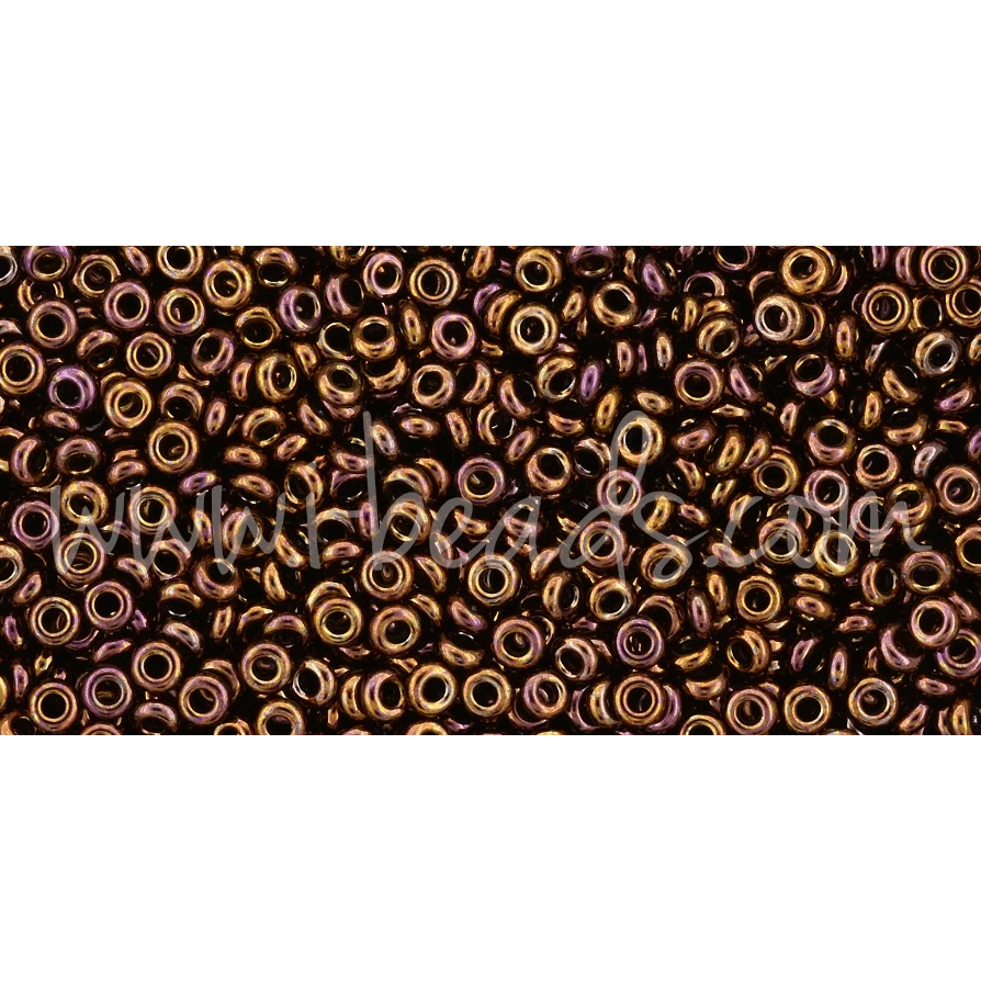 Cc224 - Toho Demi Round 11/0 Olympic Bronze (5g) 1 Cc224 - Toho Demi Round 11/0 Olympic Bronze (5g)