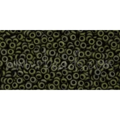 Cc617 - Toho Demi Round 11/0 Matte Color Dark Olive (5g)