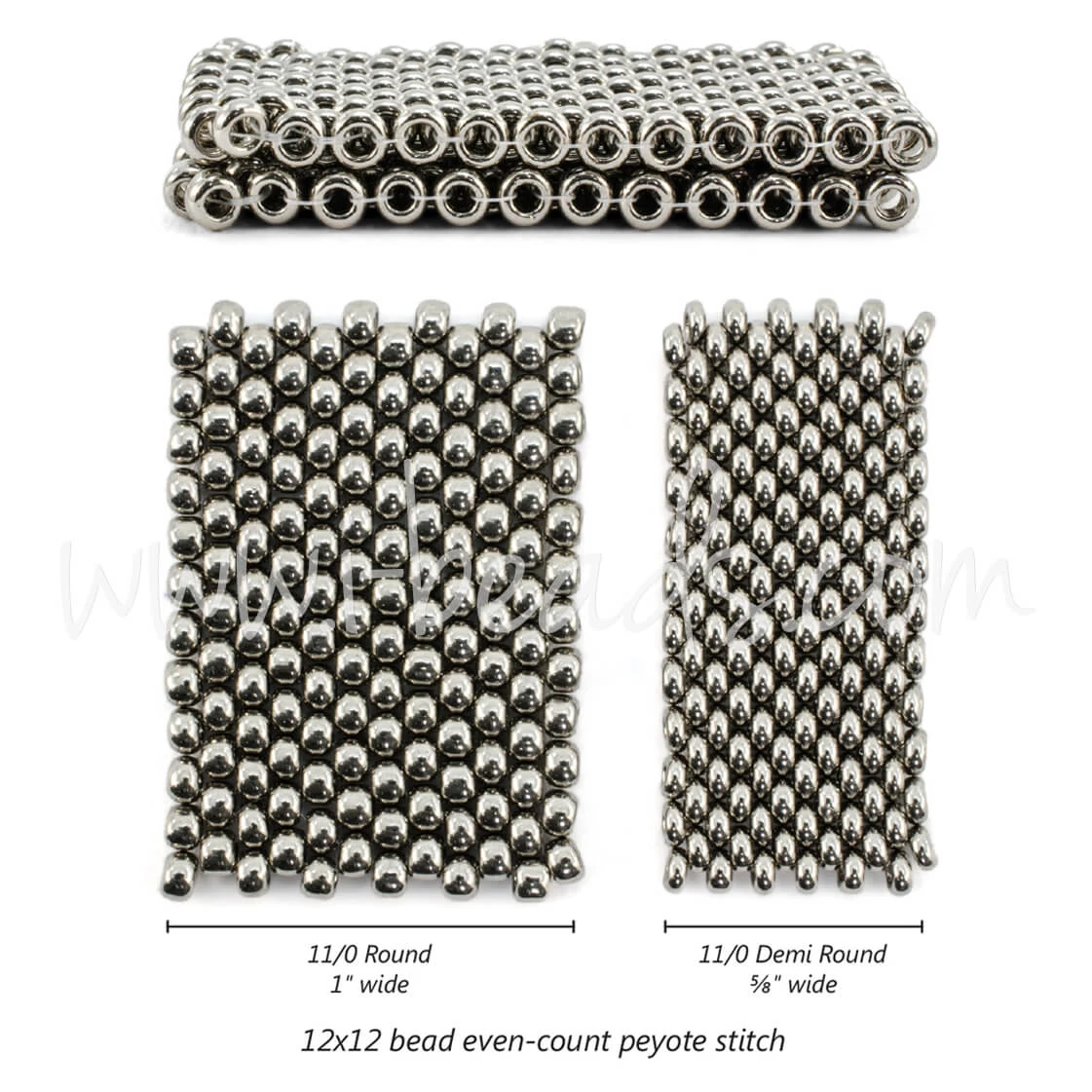 Cc90 - Toho Demi Round 8/0 Metallic Amethyst Gun Metal (5g) 3 Cc90 - Toho Demi Round 8/0 Metallic Amethyst Gun Metal (5g) – Image 3