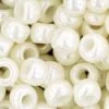 Cc122 - Perles De Rocaille Toho 6/0 Opaque Lustered Navajo White (10g)