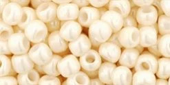 Cc123 - Perles De Rocaille Toho 6/0 Opaque Lustered Light Beige (10g)