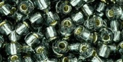 Cc29b - Perles De Rocaille Toho 6/0 Silver Lined Grey (10g) -Magasin D'accessoires De Mode TR 06 29B detail