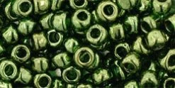 Cc333 - Perles De Rocaille Toho 6/0 Gold-lustered Fern (10g)