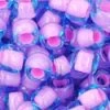 Cc937 - Perles De Rocaille Toho 6/0 Aqua/bubble Gum Pink Lined (10g)
