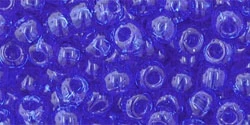 Cc942 - Perles De Rocaille Toho 6/0 Transparent Sapphire (10g) 1 Cc942 - Perles De Rocaille Toho 6/0 Transparent Sapphire (10g)