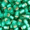 Cc24bf - Perles De Rocaille Toho 8/0 Silver Lined Frosted Dark Peridot (10g)