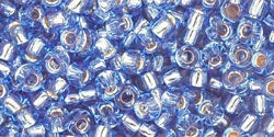 Cc33 - Perles De Rocaille Toho 8/0 Silver Lined Light Sapphire (10g) 1 Cc33 - Perles De Rocaille Toho 8/0 Silver Lined Light Sapphire (10g)