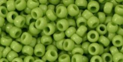 Cc44 - Perles De Rocaille Toho 8/0 Opaque Sour Apple (10g)