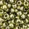 Cc457 - Perles De Rocaille Toho 8/0 Gold Lustered Green Tea (10g)