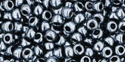 Cc81 - Perles De Rocaille Toho 8/0 Métallic Hematite (10g)