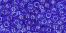 Cc942 - Perles De Rocaille Toho 8/0 Transparent Sapphire (10g) 1 Cc942 - Perles De Rocaille Toho 8/0 Transparent Sapphire (10g)