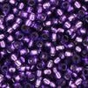 Cc2224 - Perles De Rocaille Toho 15/0 Silver Lined Purple (5g)