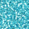 Cc23 - Perles De Rocaille Toho 15/0 Silver Lined Aquamarine (5g)