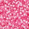 Cc38 - Perles De Rocaille Toho 15/0 Silver Lined Pink (5g)