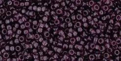Cc6c - Perles De Rocaille Toho 15/0 Transparent Amethyst (5g)