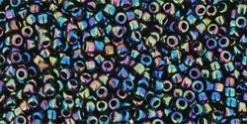 Cc86 - Perles De Rocaille Toho 15/0 Métallic Rainbow Iris (5g)