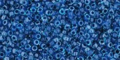 Cc932 - Perles De Rocaille Toho 15/0 Inside Colour Aqua/capri Lined (5g)