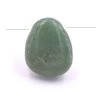 Pendentif Goutte Galet Plat Poli Aventurine 29x23x10mm (1)