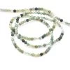 Perles Rondes En Agate Verte 2mm, Trou: 0,5mm - Fil 39cm (1)