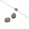 Perles Ovales Facettes Labradorite Galet 10x8x4mm (1)