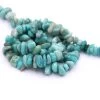 Perle Chips Arrondi Amazonite 5-14x4-10mm - Trou: 1mm (1fil-38cm)