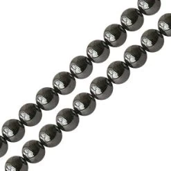 Perle Ronde En Hematite 4mm (1)