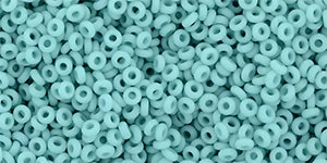Cc55f - Toho Demi Round 11/0- 2,2mm Opaque Frostedturquoise (5g) 1 Cc55f - Toho Demi Round 11/0- 2,2mm Opaque Frostedturquoise (5g)