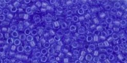 Cc942 - Perles Toho Treasure 11/0 Transparent Sapphire (5g)