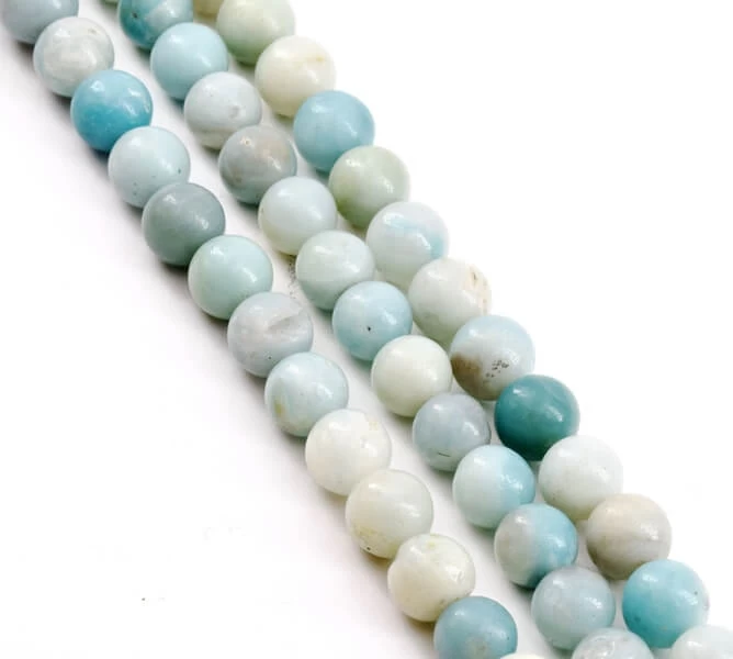 Perles Rondes Amazonite Naturelle 10mm Sur Fil 38 Cm 37 Perles (1 Fil) 1 Perles Rondes Amazonite Naturelle 10mm Sur Fil 38 Cm 37 Perles (1 Fil)
